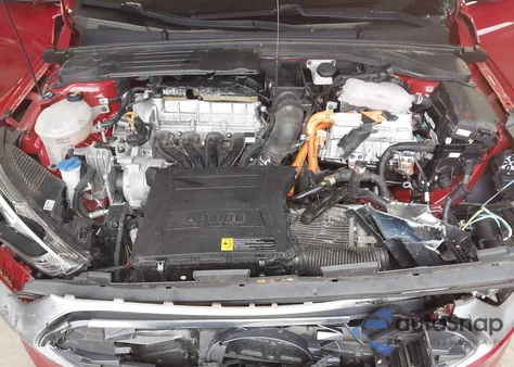 2020 Hyundai Ioniq Hybrid Se из США, поврежденный, VIN KMHC75LC9LU231872